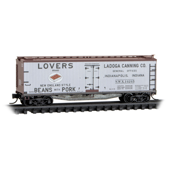 Ladoga Canning-Lovers Brand 40' Double-Sheathed Wood Reefer #14245