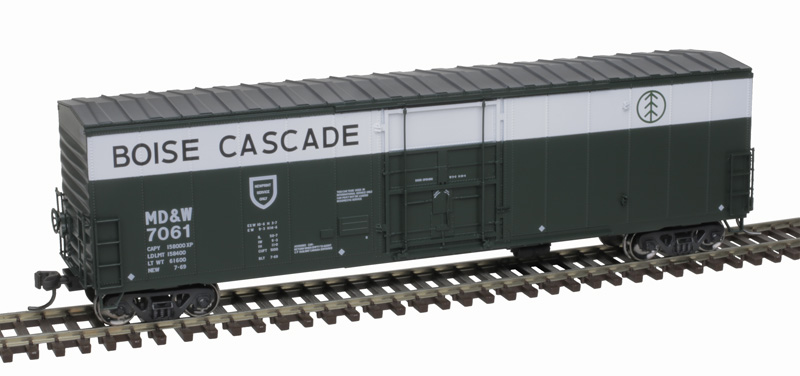 Boise Cascade 50' NSC newsprint boxcar #7043