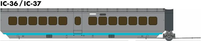 UAC/DOT UAC TurboTrain additional coach