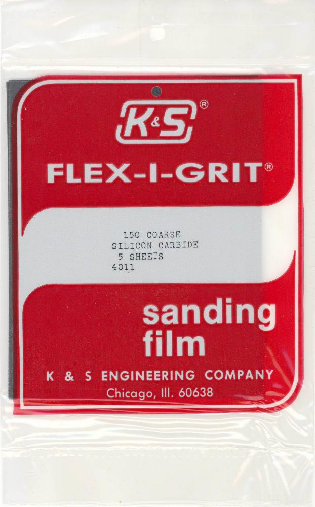 150 Coarse Silicon Carbide Flex-I-Grit Sanding Film (5 sheets)