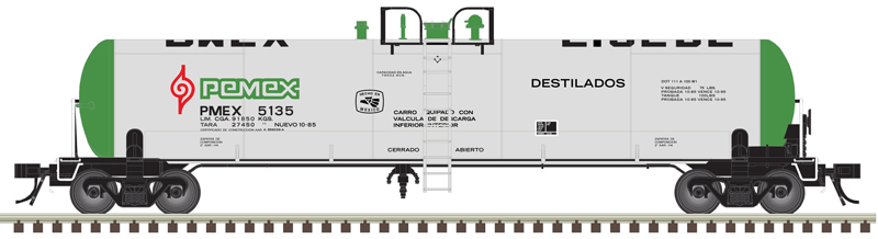 Pemex GATX 20,700 Gallon Non-Insulated Tank Car #5132