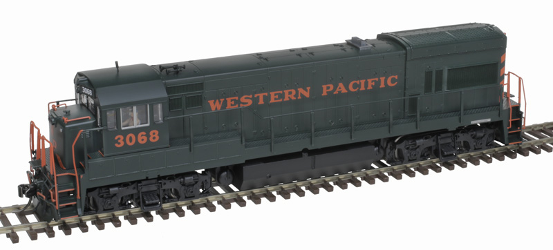 Western Pacific U30B #3069 with LokSound