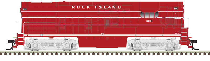 Rock Island FM H15-44 #400 with LokSound