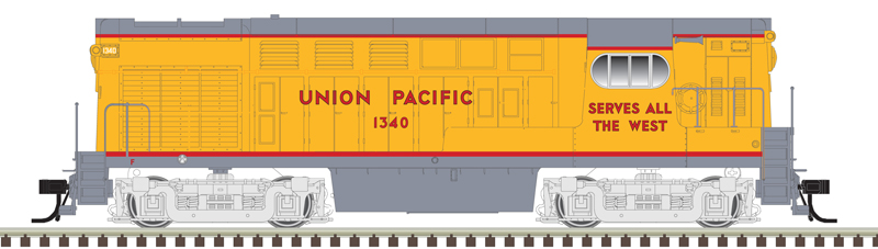Union Pacific FM H15-44 #1329 with LokSound