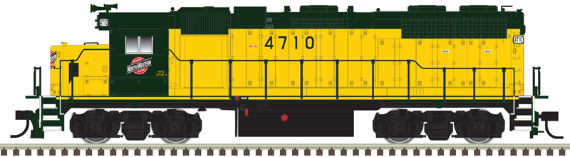 Chicago & North Western low nose GP-38 #4705