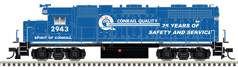 Conrail "Spirit of Conrail" low nose GP-38 #2943