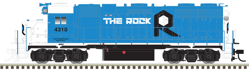 Rock Island low nose GP-38 #4310
