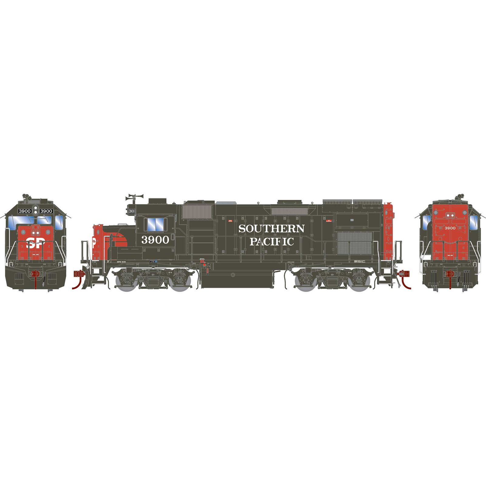 Southern Pacific GP15T #3900