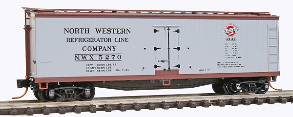 Used North Western Refrigerator Line Four Car Runner Pack #61