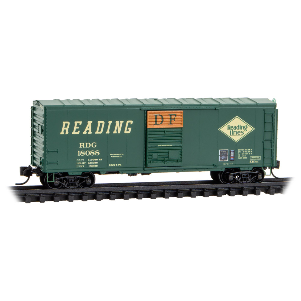 Reading 40' Standard Box Car Single Door #18088