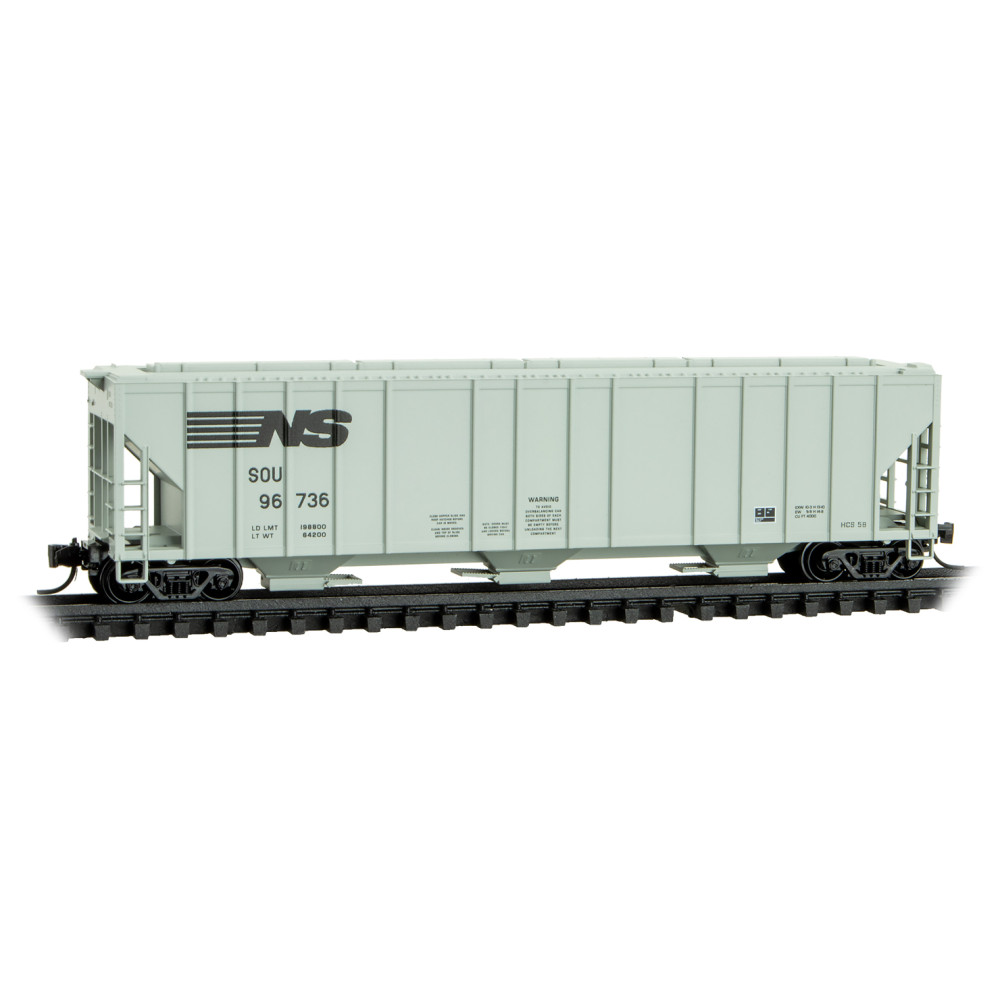 Norfolk Southern 3-Bay Covered Hopper #96736