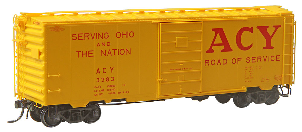 Akron, Canton & Youngstown 40' PS-1 Box Car #3383