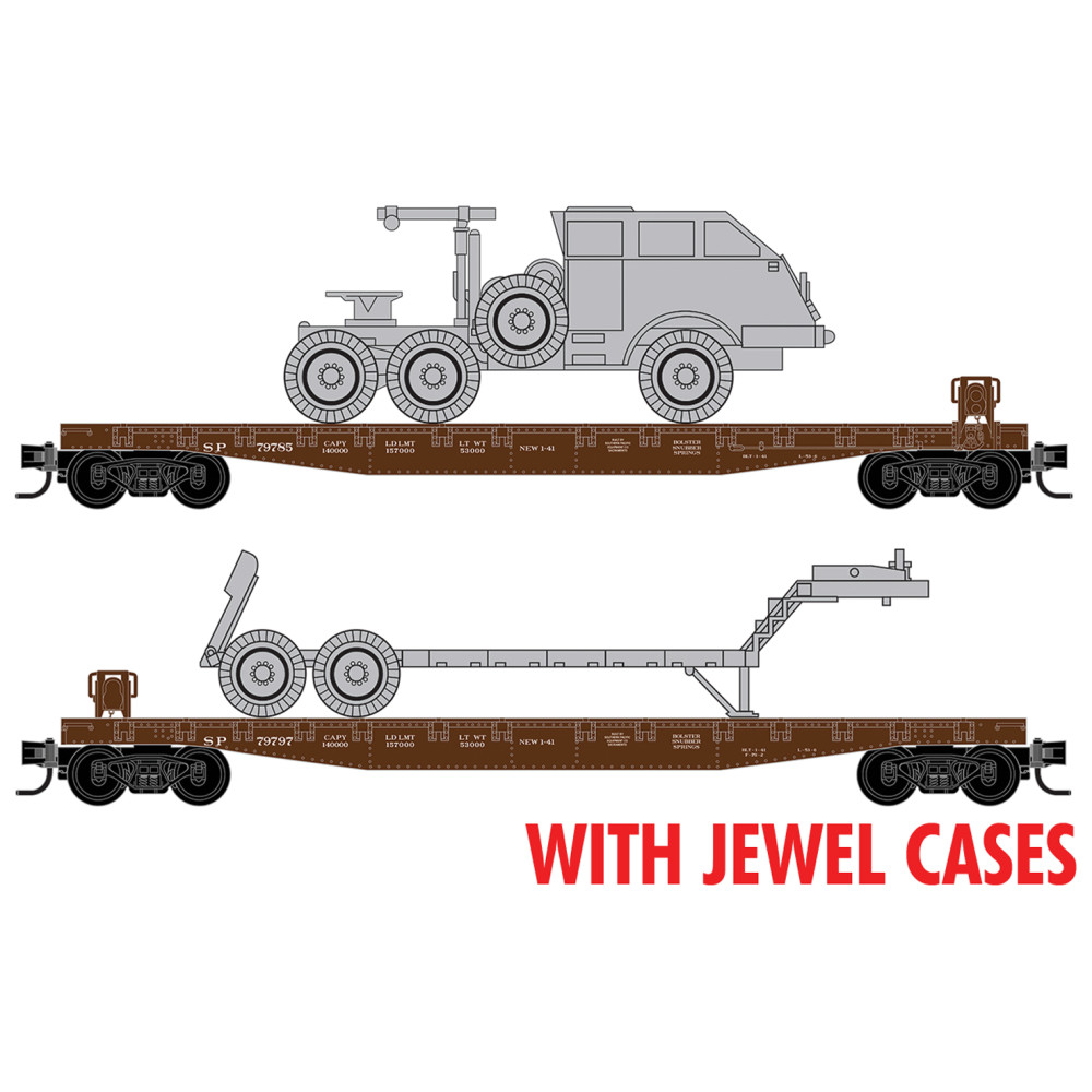 Southern Pacific® With "Dragon Wagon" Load 2-Pack In Jewel Cases