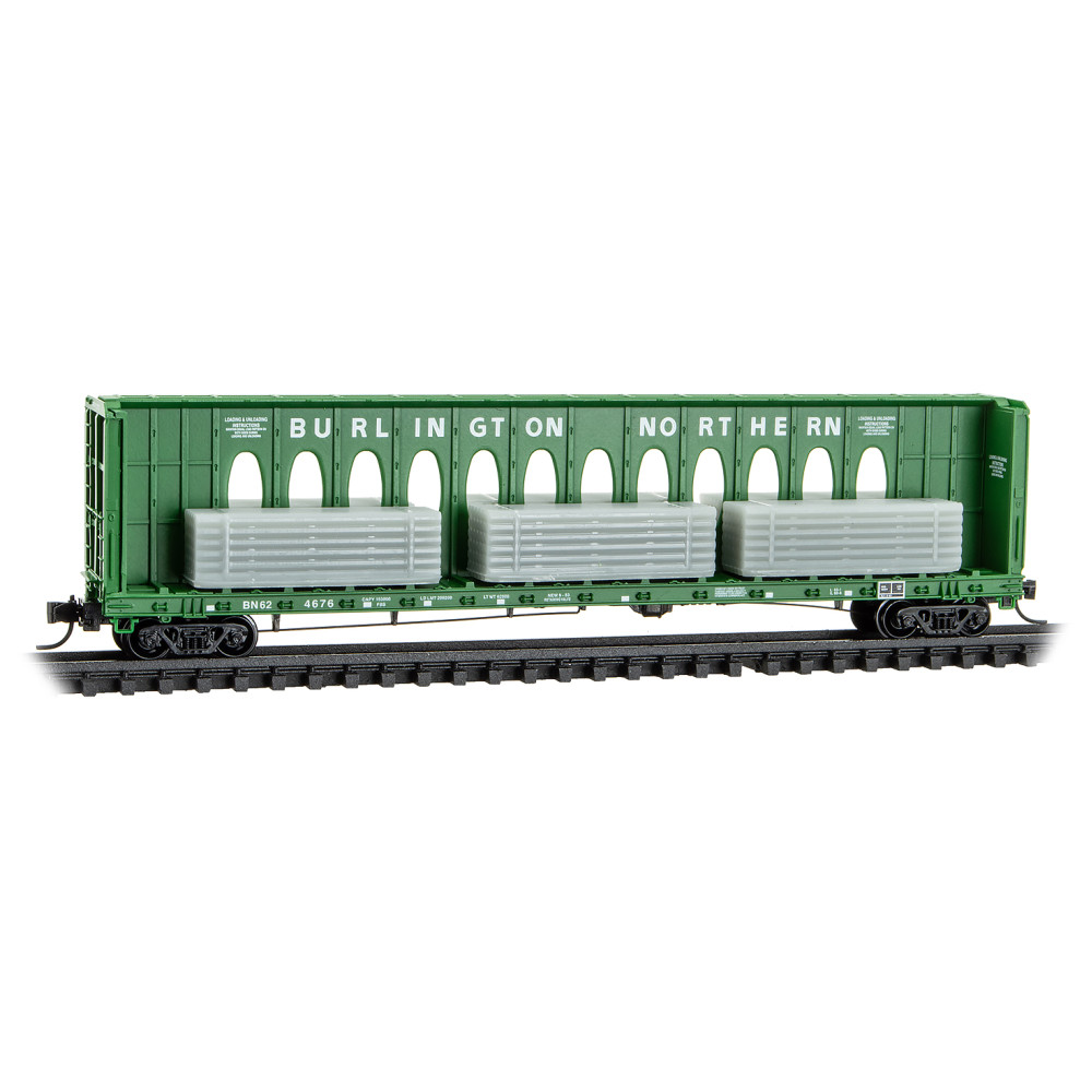 Burlington Northern With Metal Load 3-Pack In Jewel Cases