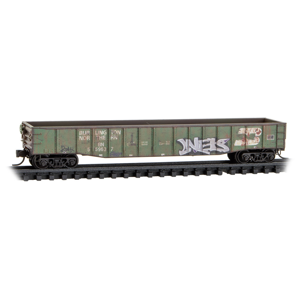 Burlington Northern Weathered 3-Pack In Jewel Cases