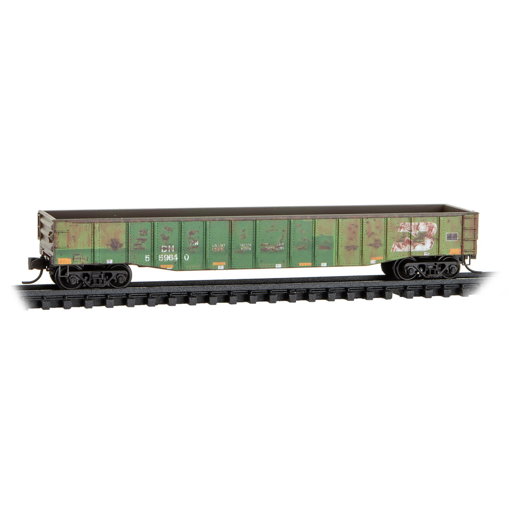 Burlington Northern Weathered 3-Pack In Jewel Cases