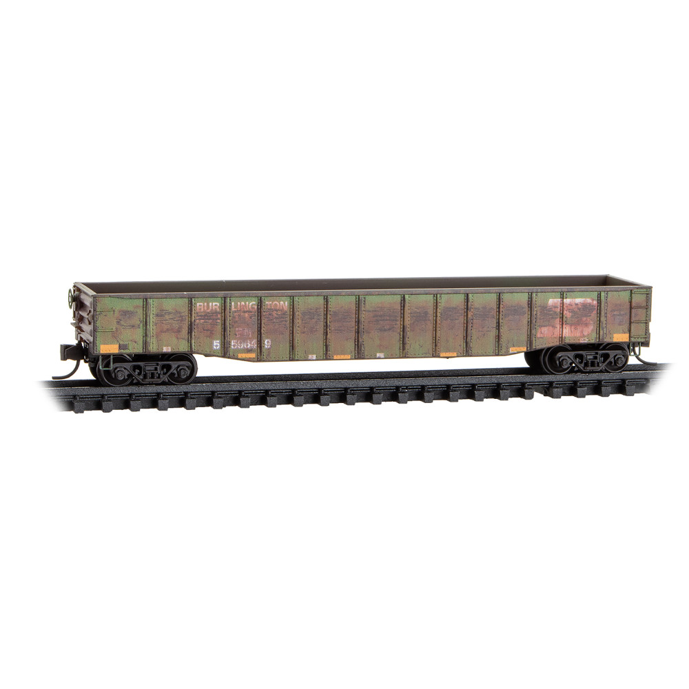 Burlington Northern Weathered 3-Pack In Jewel Cases
