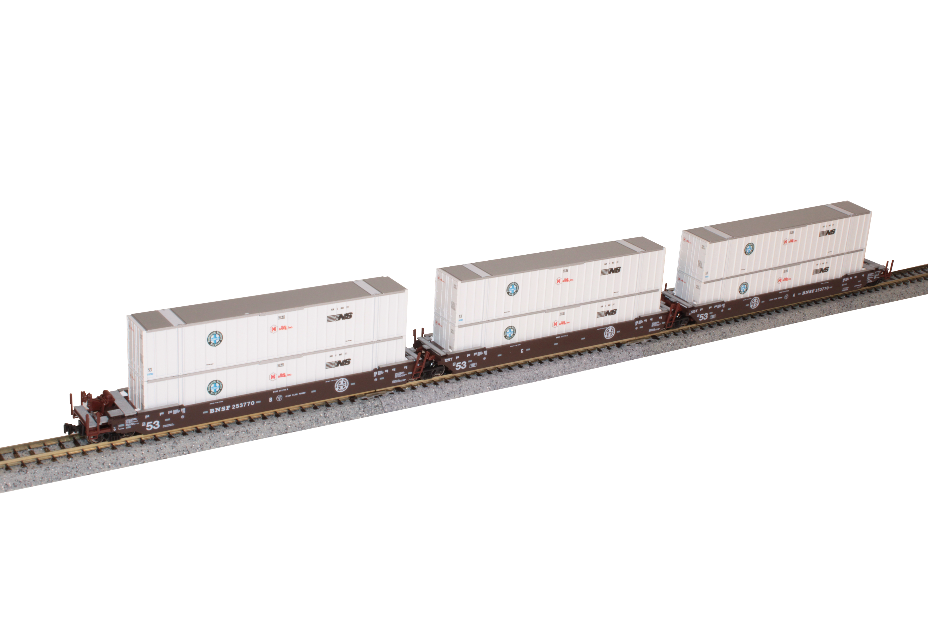 BNSF Gunderson MAXI-IV Double Stack Car #253770