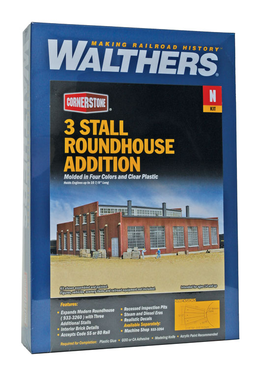 3 Stall Roundhouse Addition