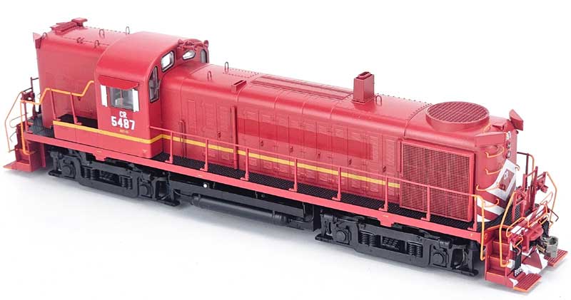 Conrail (red patched) Alco RS-3 Hammer Head #5487 with DCC & sound