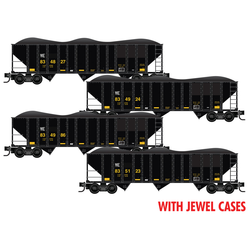 Wheeling & Lake Erie/Ex-CSX 4-Car Runner Pack
