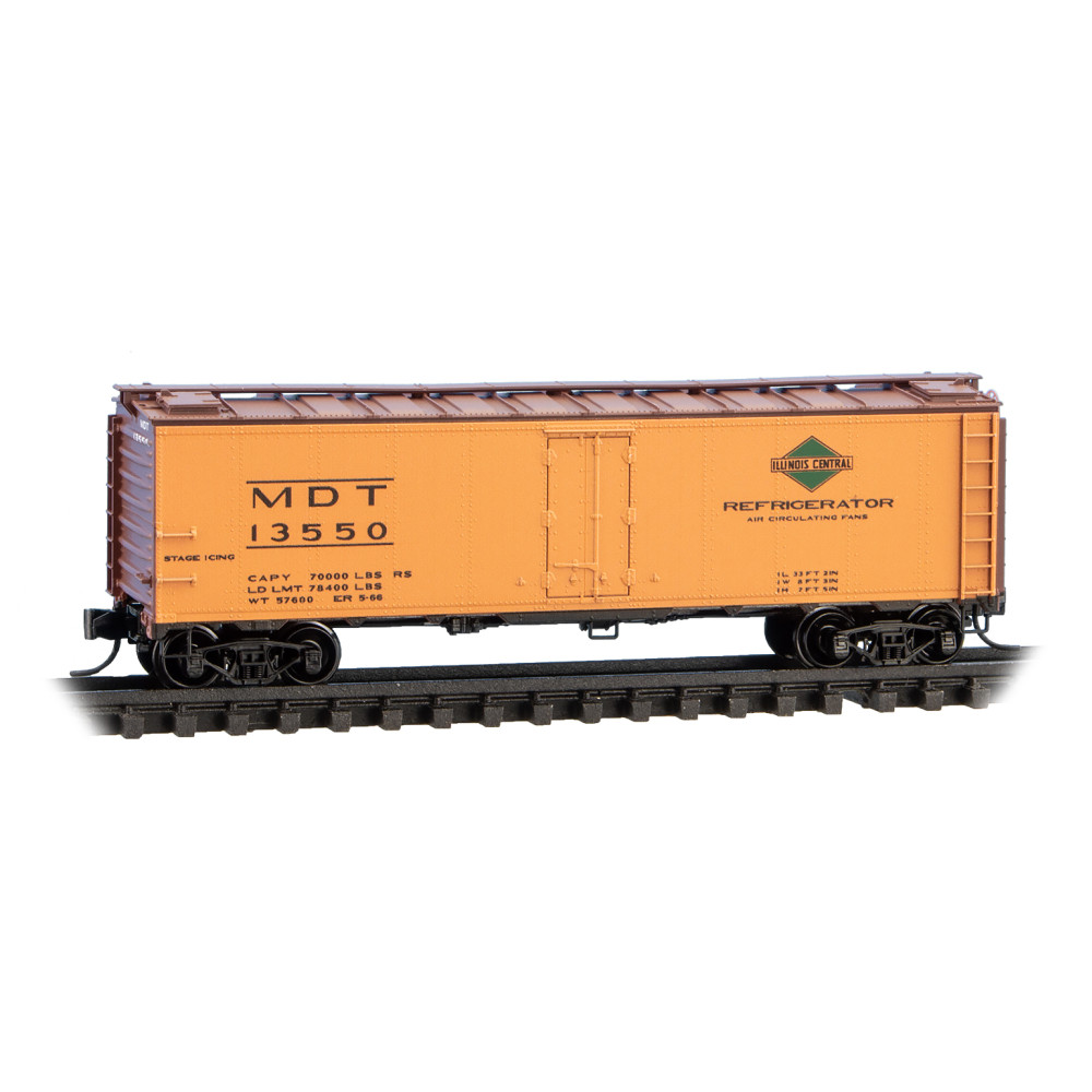 Merchants Despatch/Illinois Central 40' Steel Ice Reefer #13550