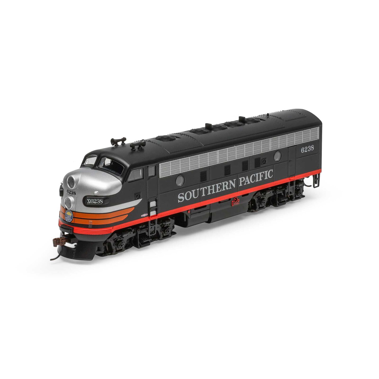 Southern Pacific black widow F7A #6238