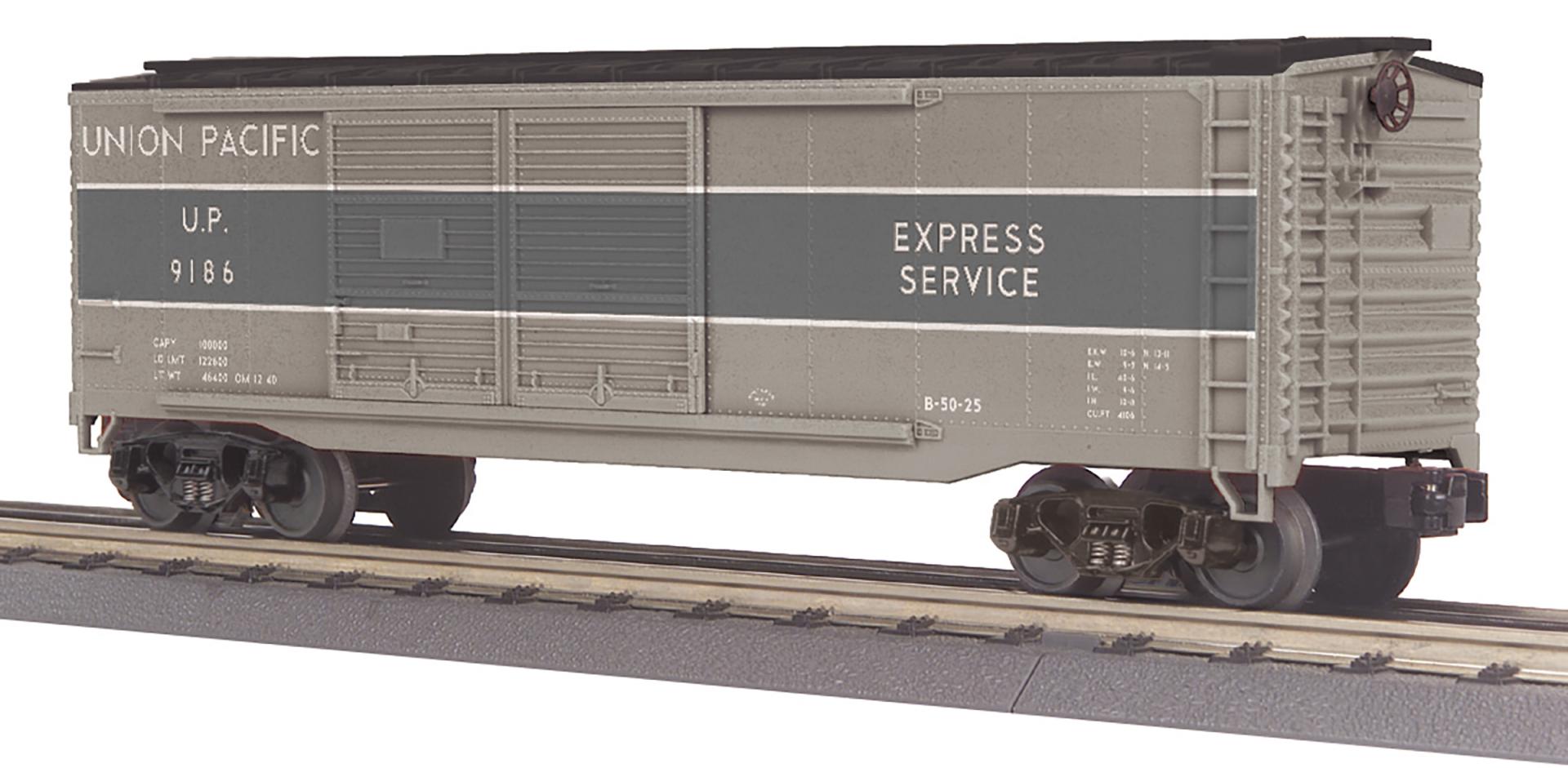 Union Pacific express service 40' double door boxcar