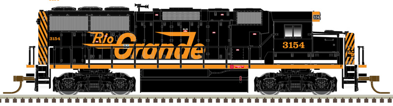 Denver & Rio Grande Western GP-60 #3154