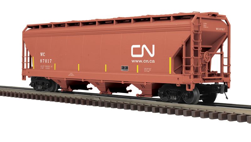 Canadian National (WC) ACF 3-bay centerflow hopper #87030
