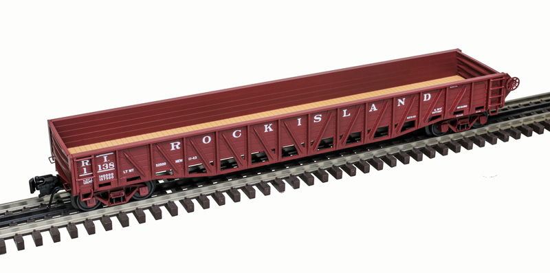 Rock Island 52'6" 70-ton war emergency gondola #1138
