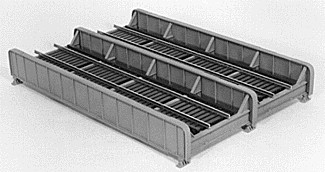 50' double track thru girder bridge kit
