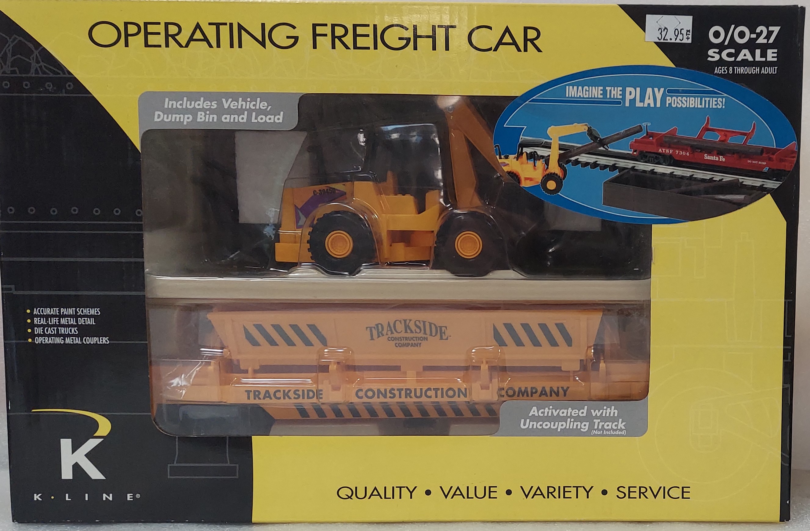 Trackside Collection Operating Coal Dump Car