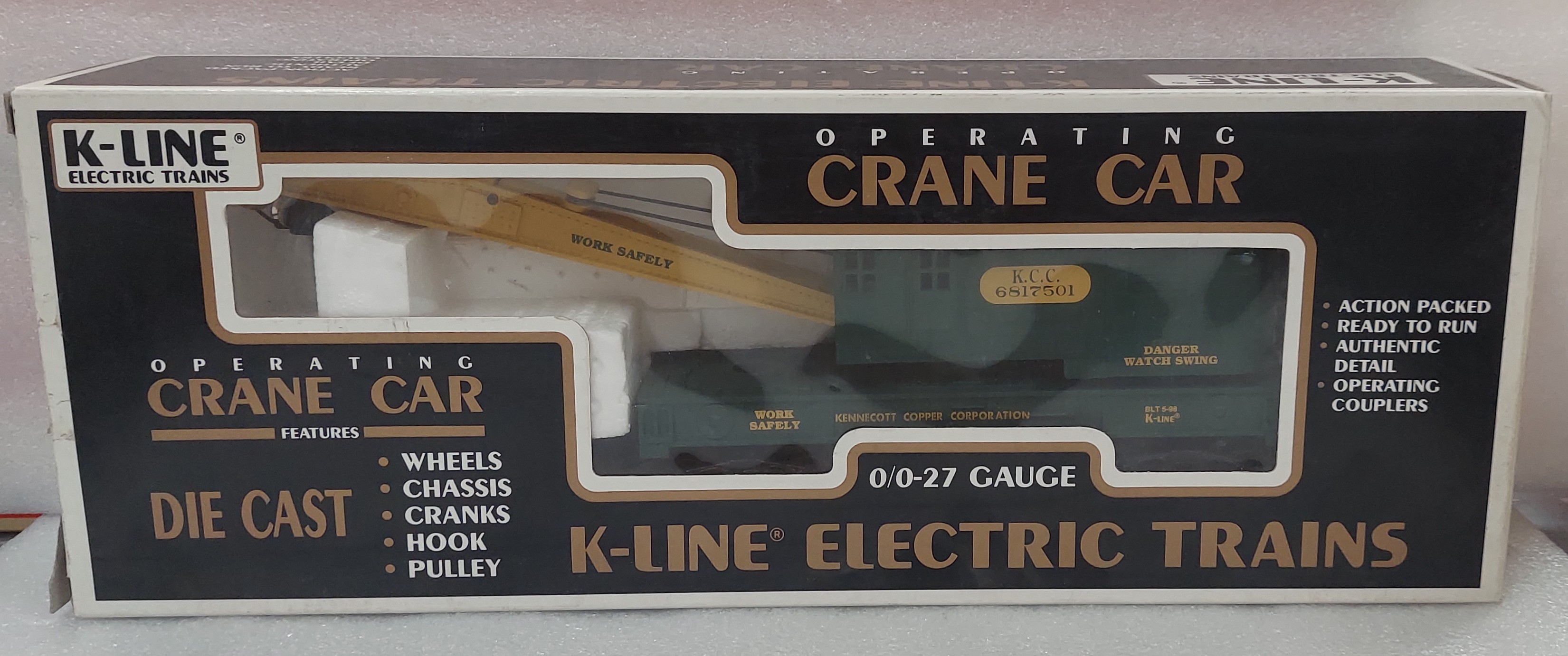 Kennecott Copper Crane Car