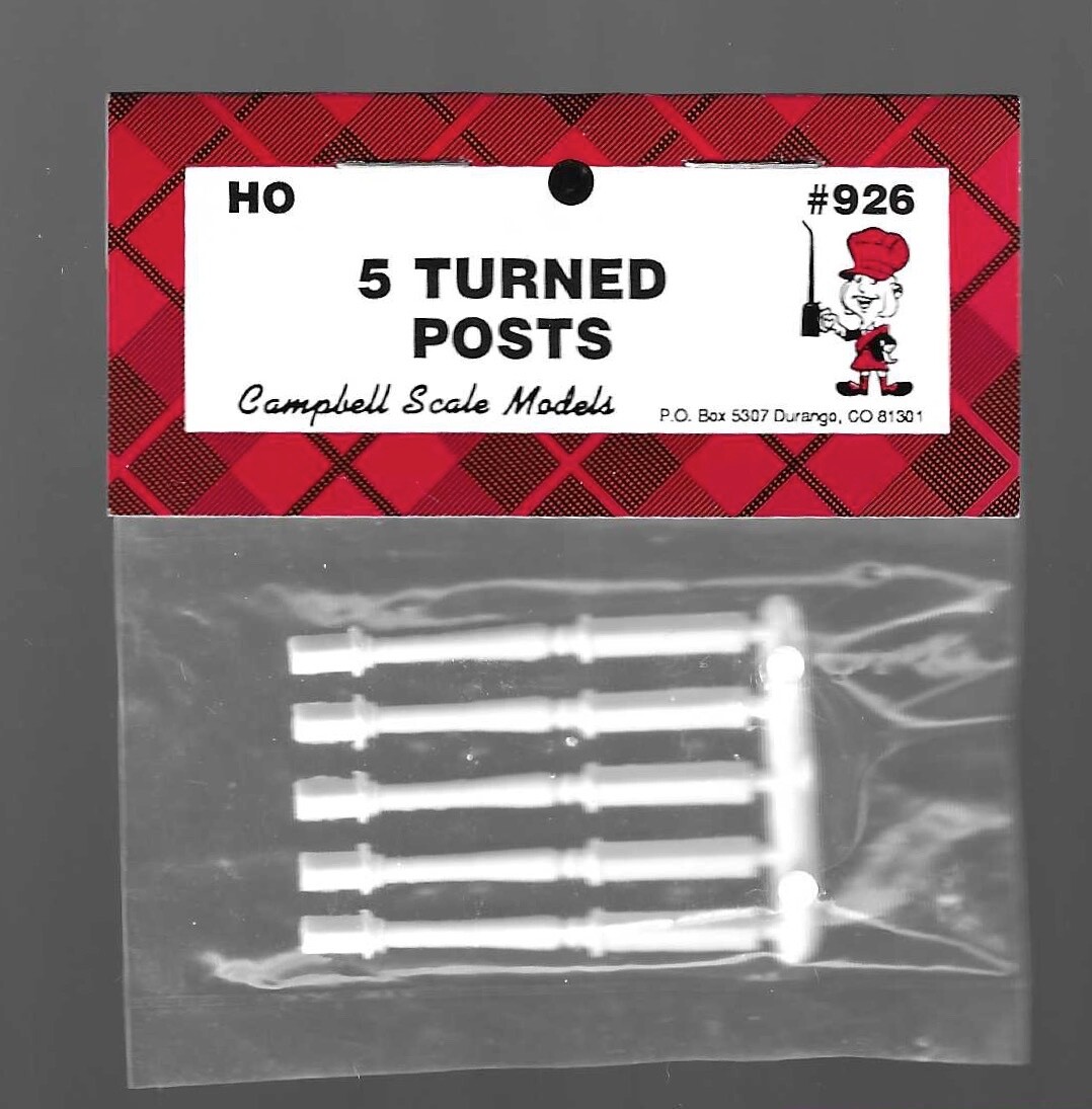Five Turned Posts