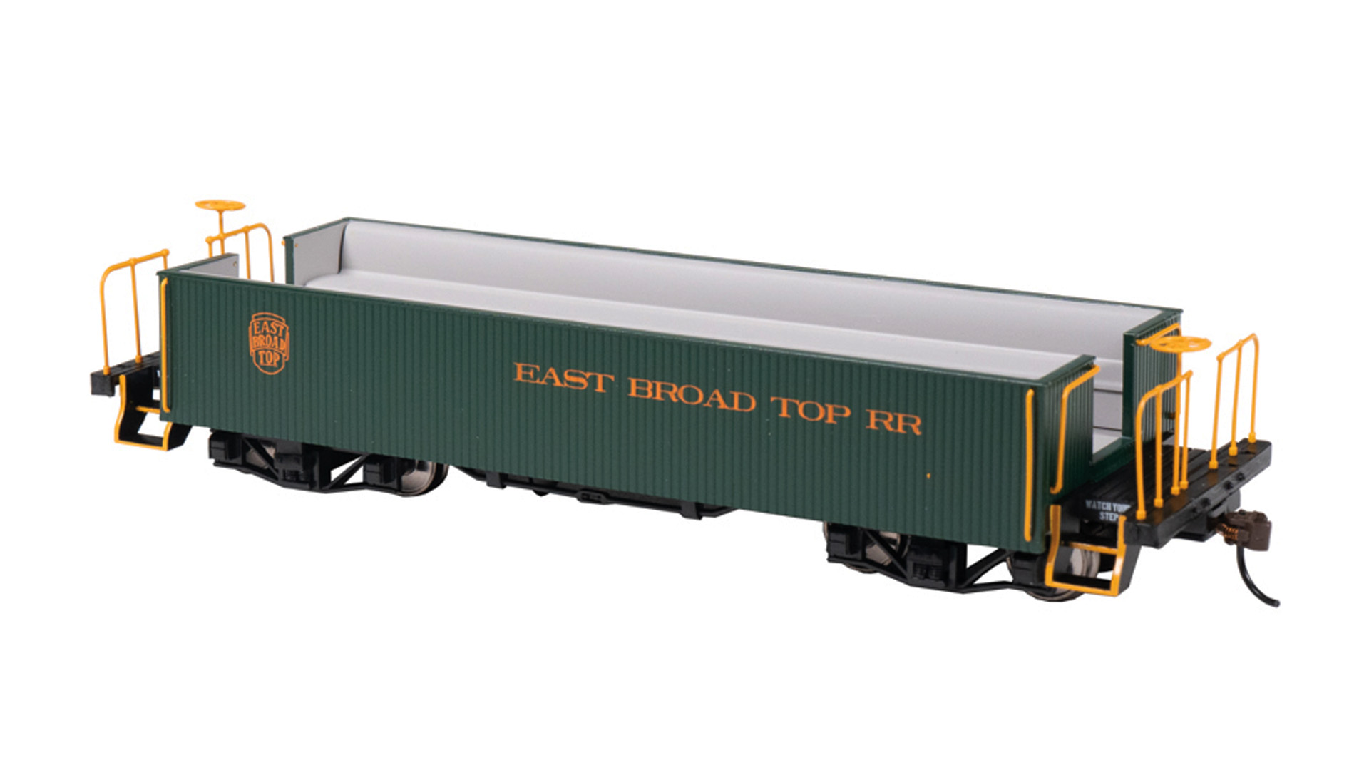 East Broad Top gondola style excursion car