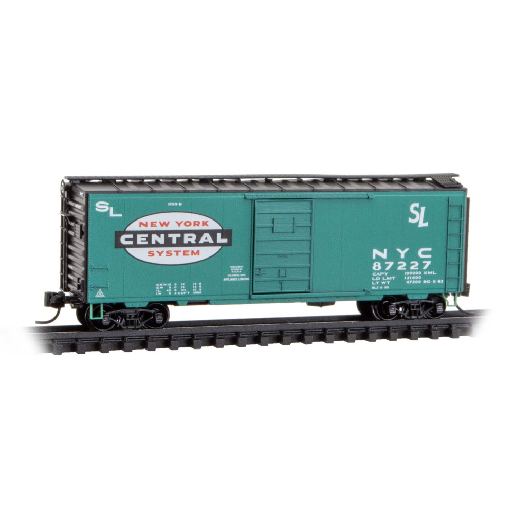 New York Central 40' Standard Box Car Single Door #87227