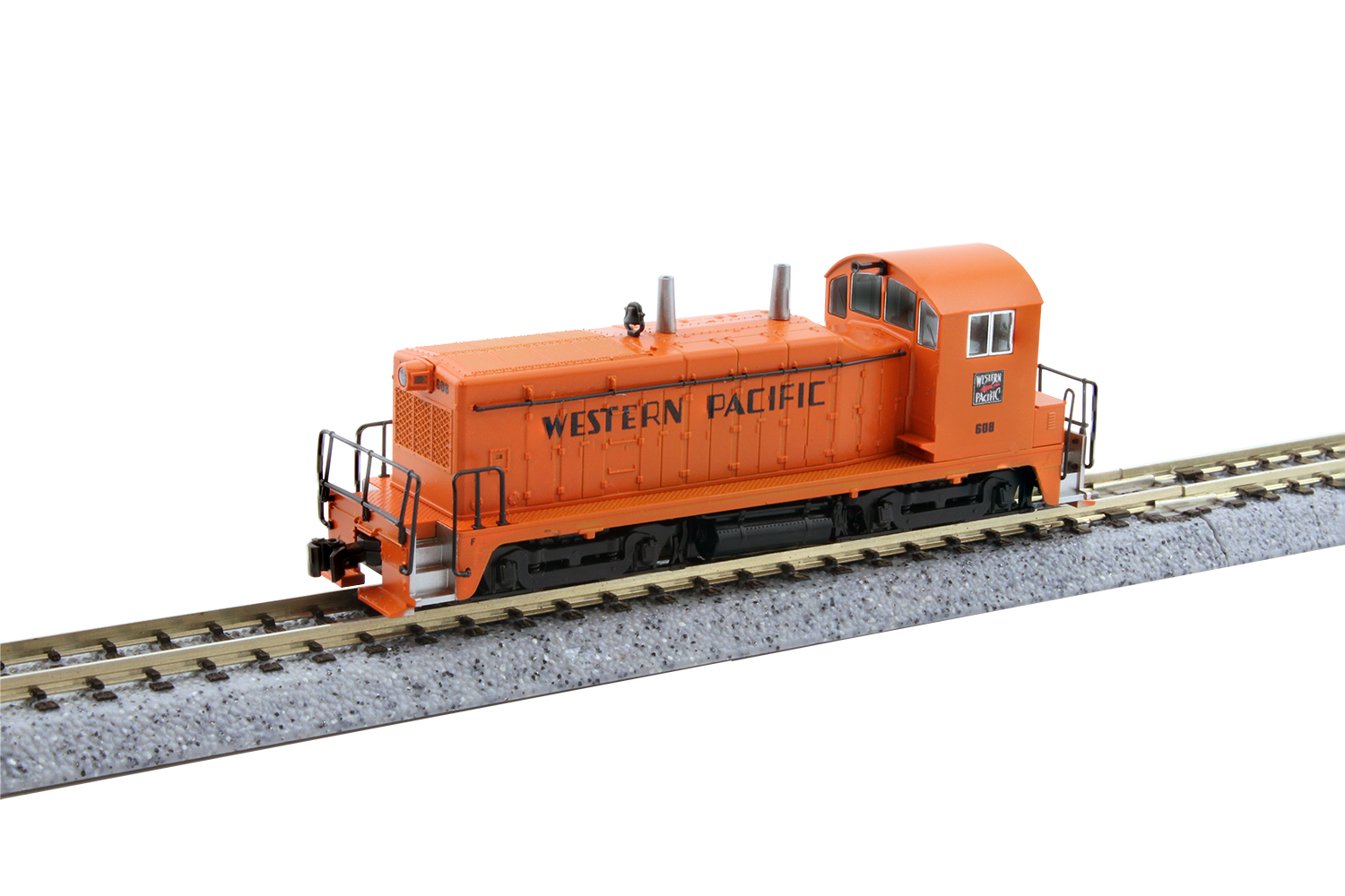 Western Pacific EMD NW2 #608 with DCC & sound