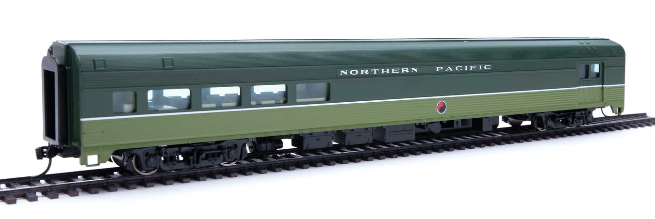 Northern Pacific 85' Budd Baggage-Lounge Passenger Car