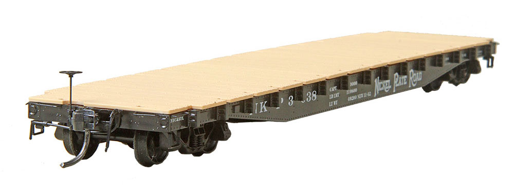Nickel Plate Road 50 Ton AAR Flat Car #3038