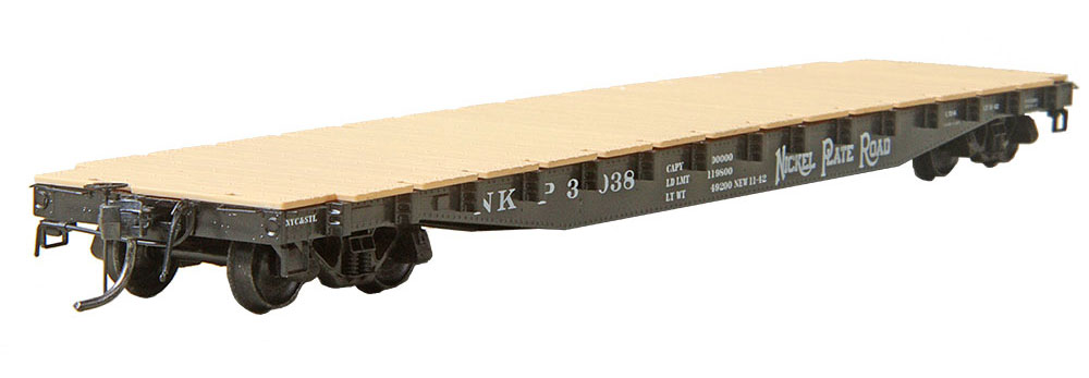 Nickel Plate Road 50 Ton AAR Flat Car #3038