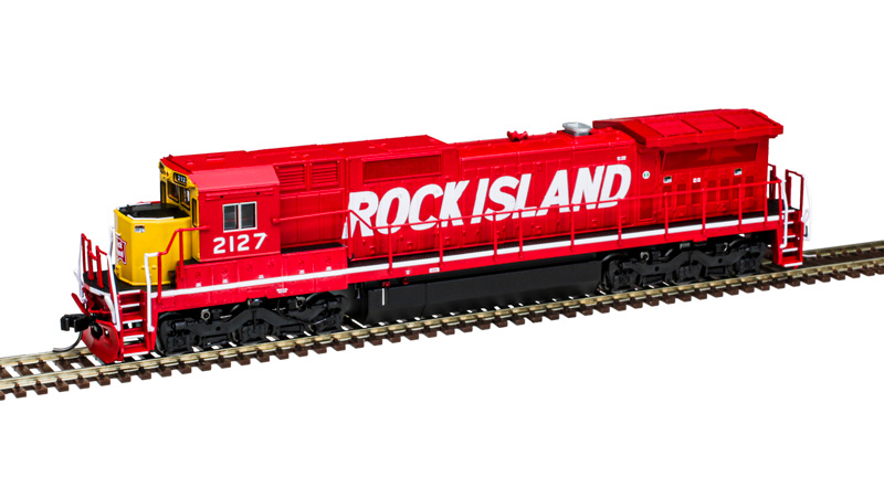 Rock Island Dash 8-40C #2127 with DCC & sound