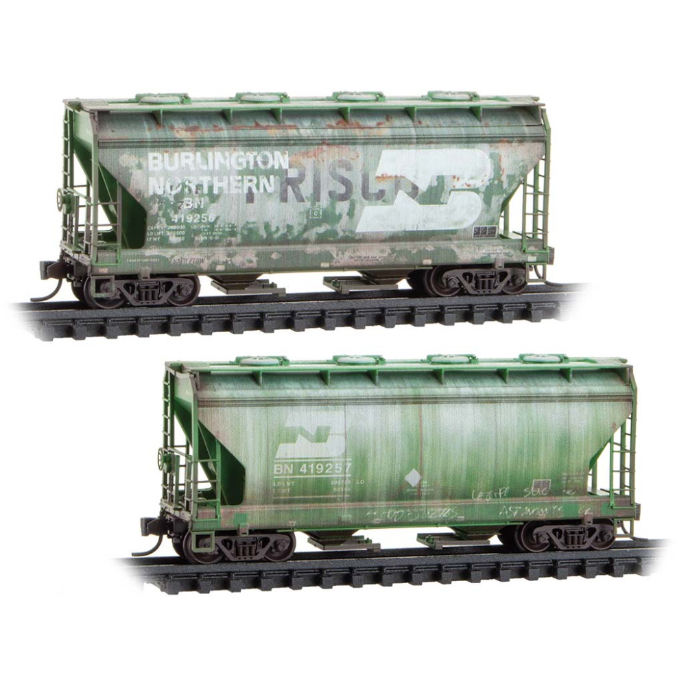 Burlington Northern Weathered 2-Pack