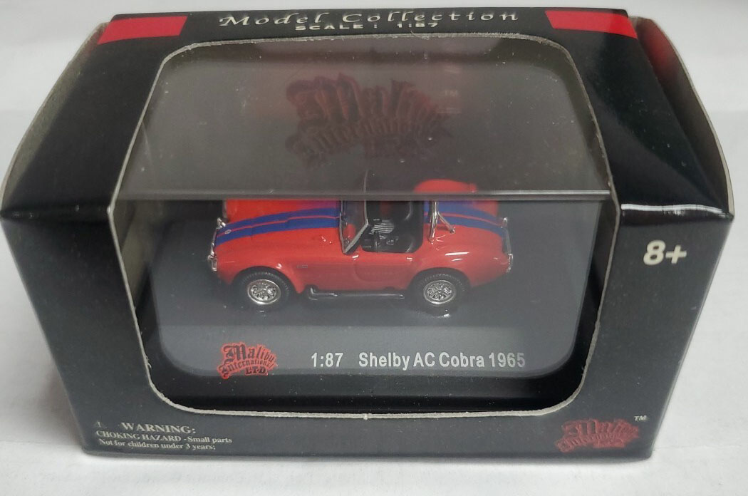 1965 Shelby AC Cobra red / blue stripes