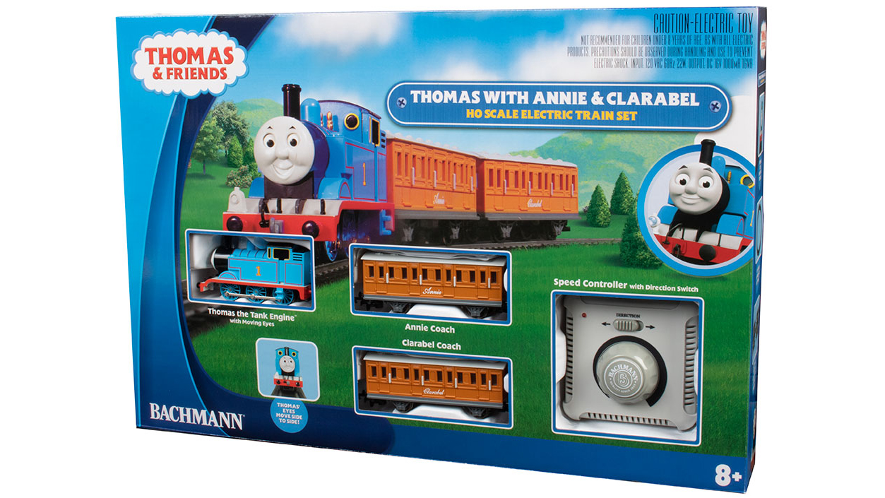 Thomas with Annie & Clarabel electric train set
