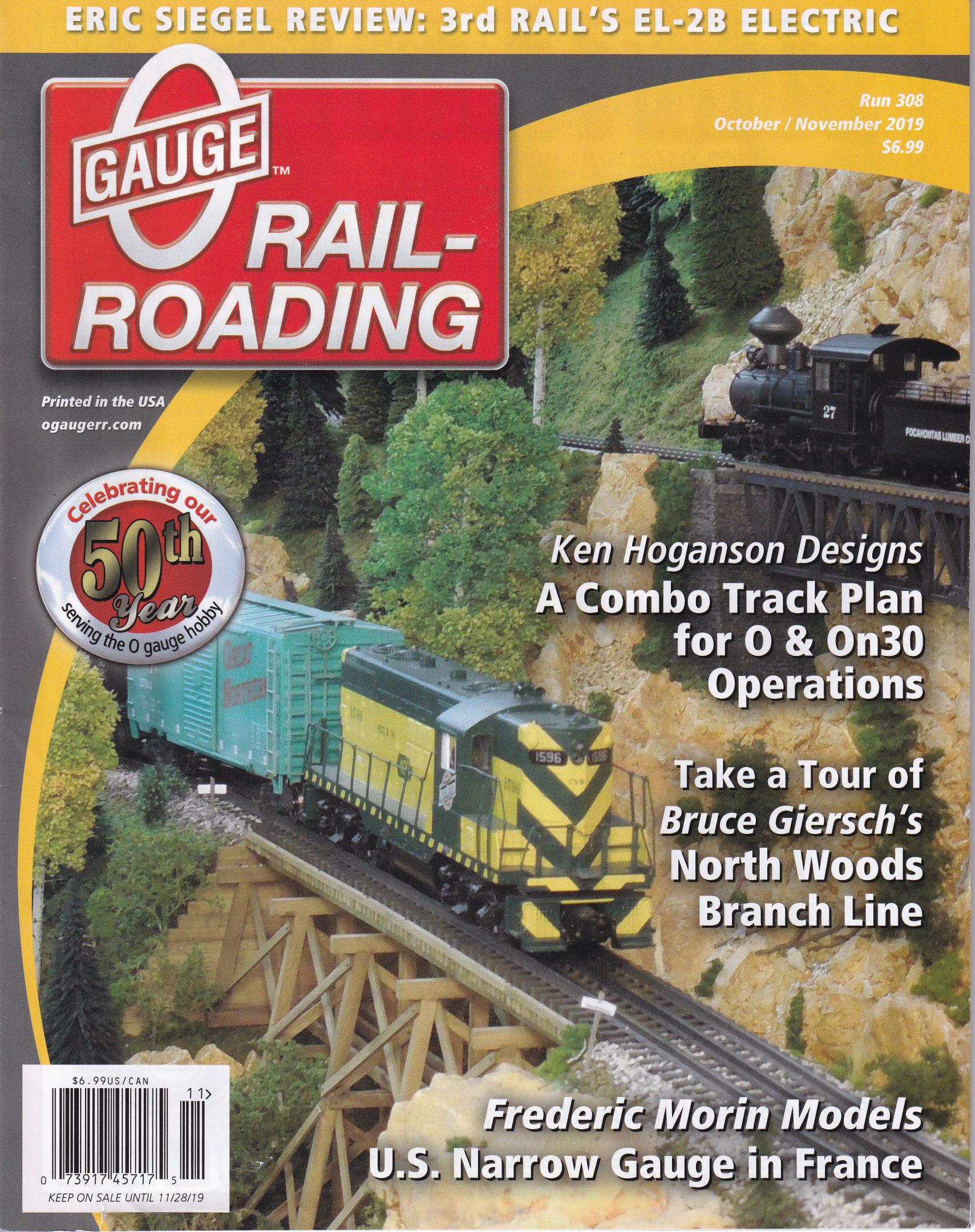 O Gauge Railroading October/November 2019