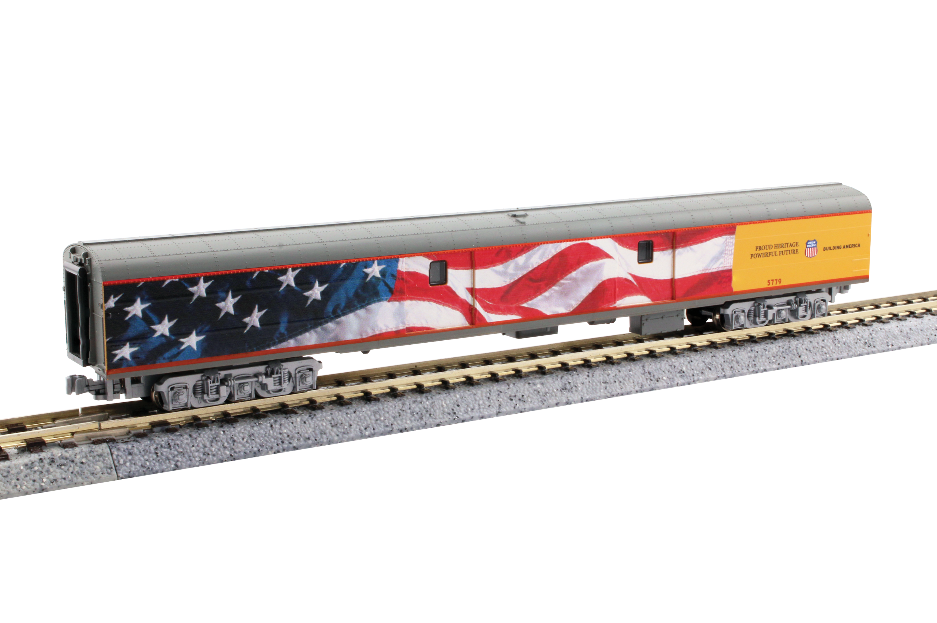 Union Pacific excursion train 7-car passenger set