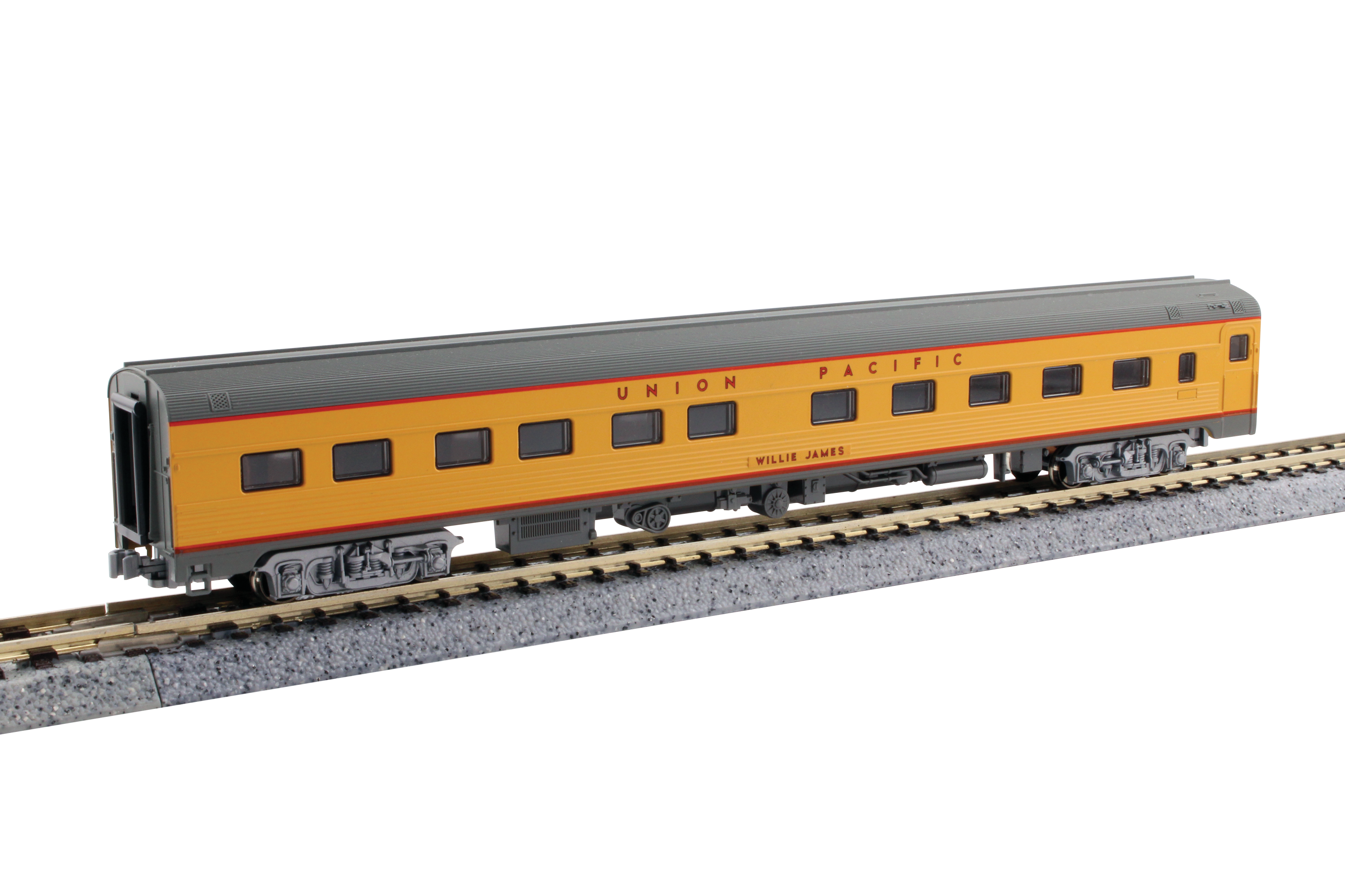 Union Pacific excursion train 7-car passenger set