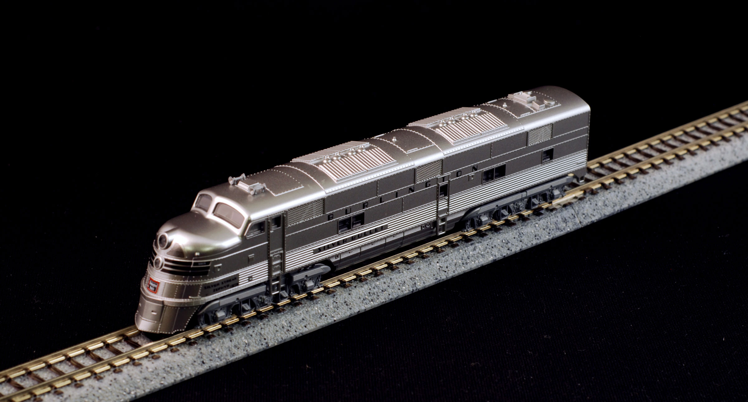 Burlington Route Silver Streak Zephyr