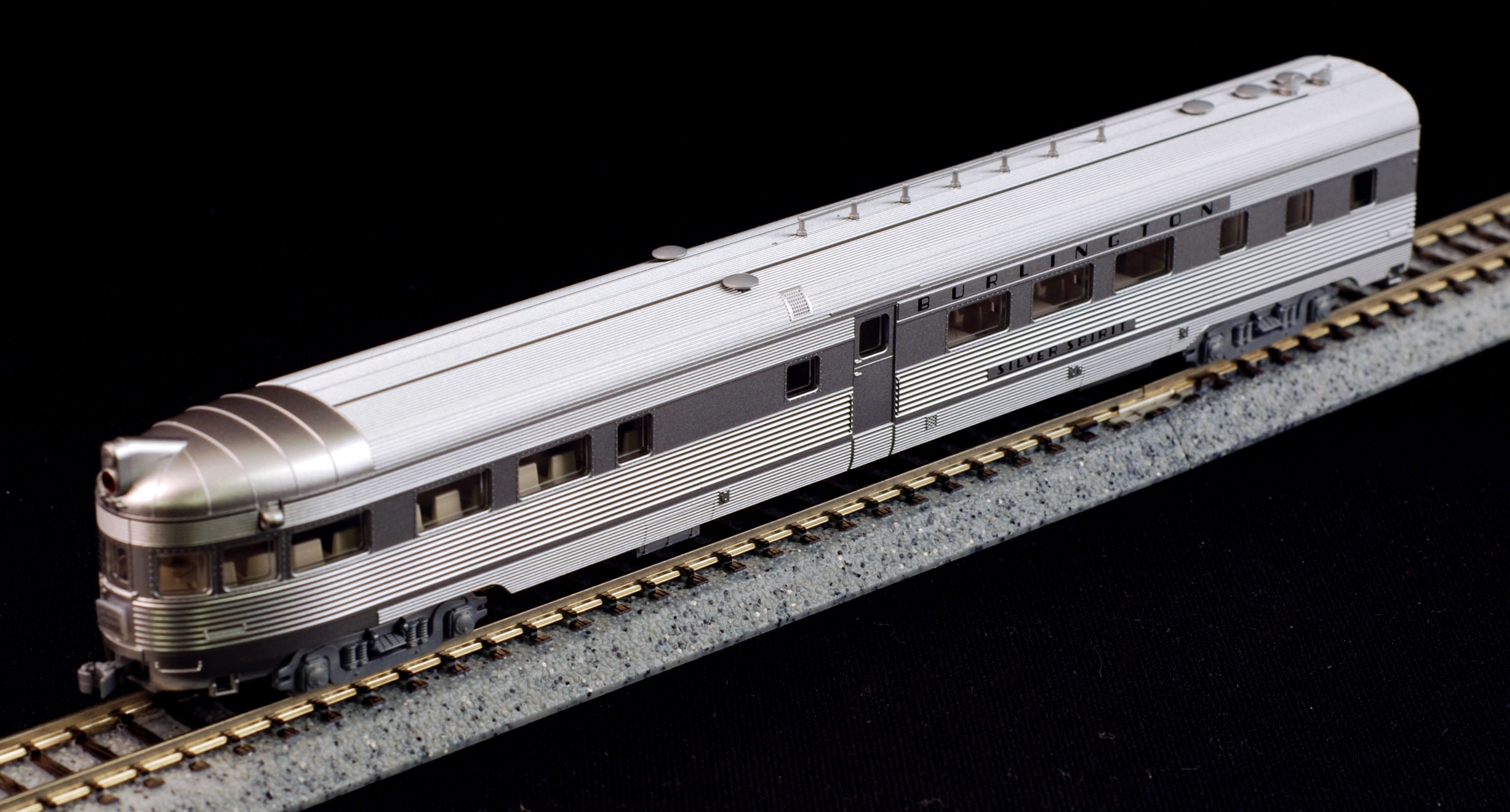 Burlington Route Silver Streak Zephyr